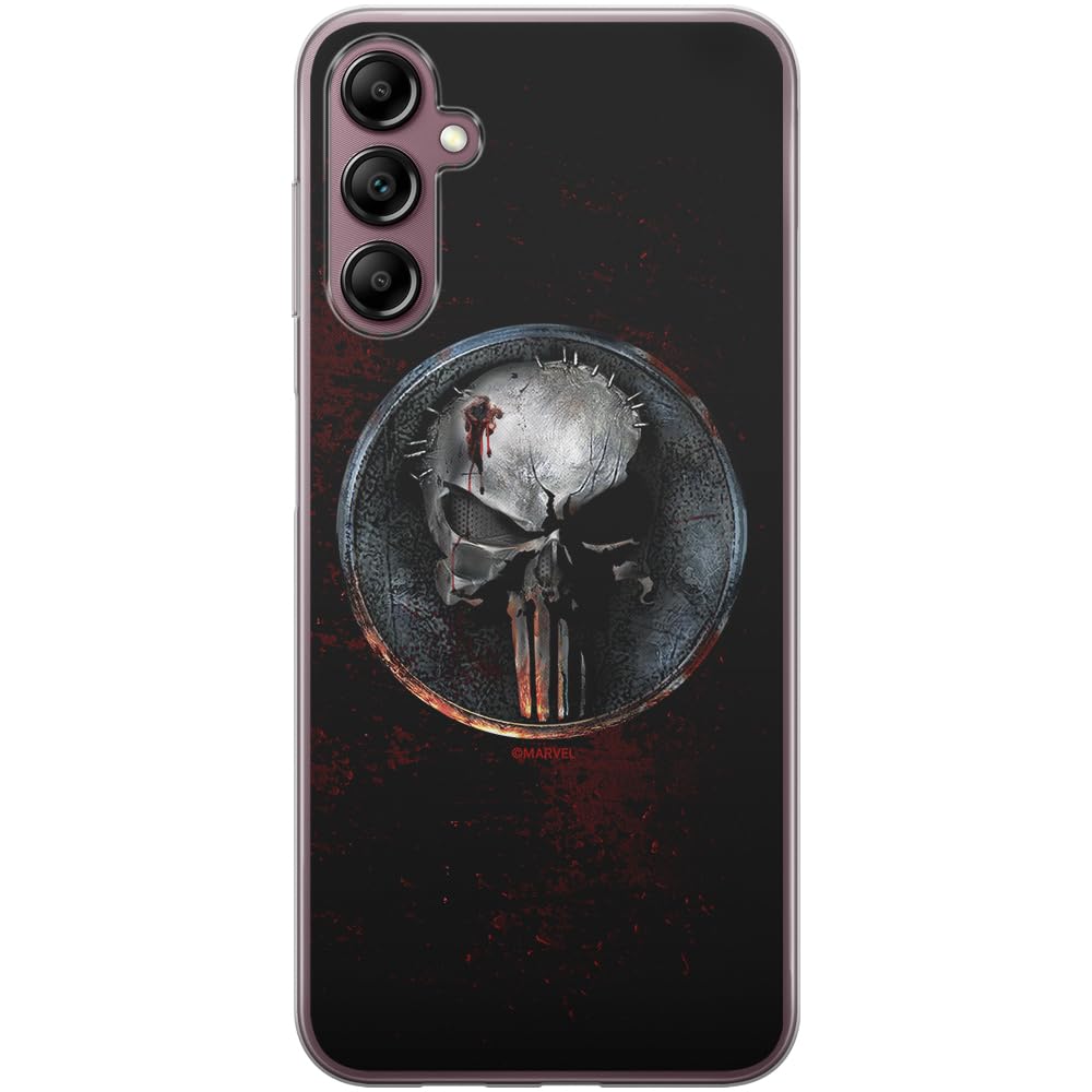 ERT GROUP mobile phone case for Samsung A14 4G/5G original and officially Licensed Marvel pattern Punisher 004 optimally adapted to the shape of the mobile phone, case made of TPU