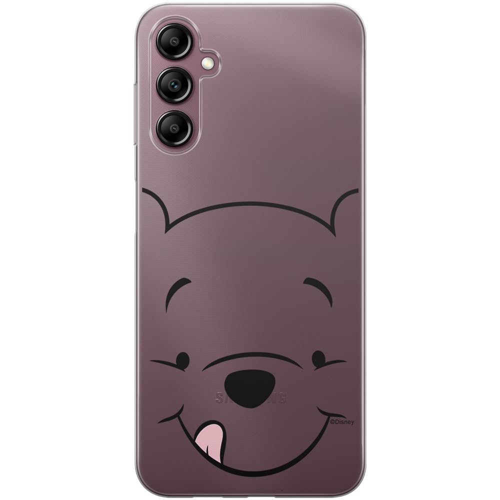 ERT GROUP mobile phone case for Samsung A14 4G/5G original and officially Licensed Disney pattern Winnie the Pooh & Friends 045 adapted to the shape of the mobile phone, partially transparent