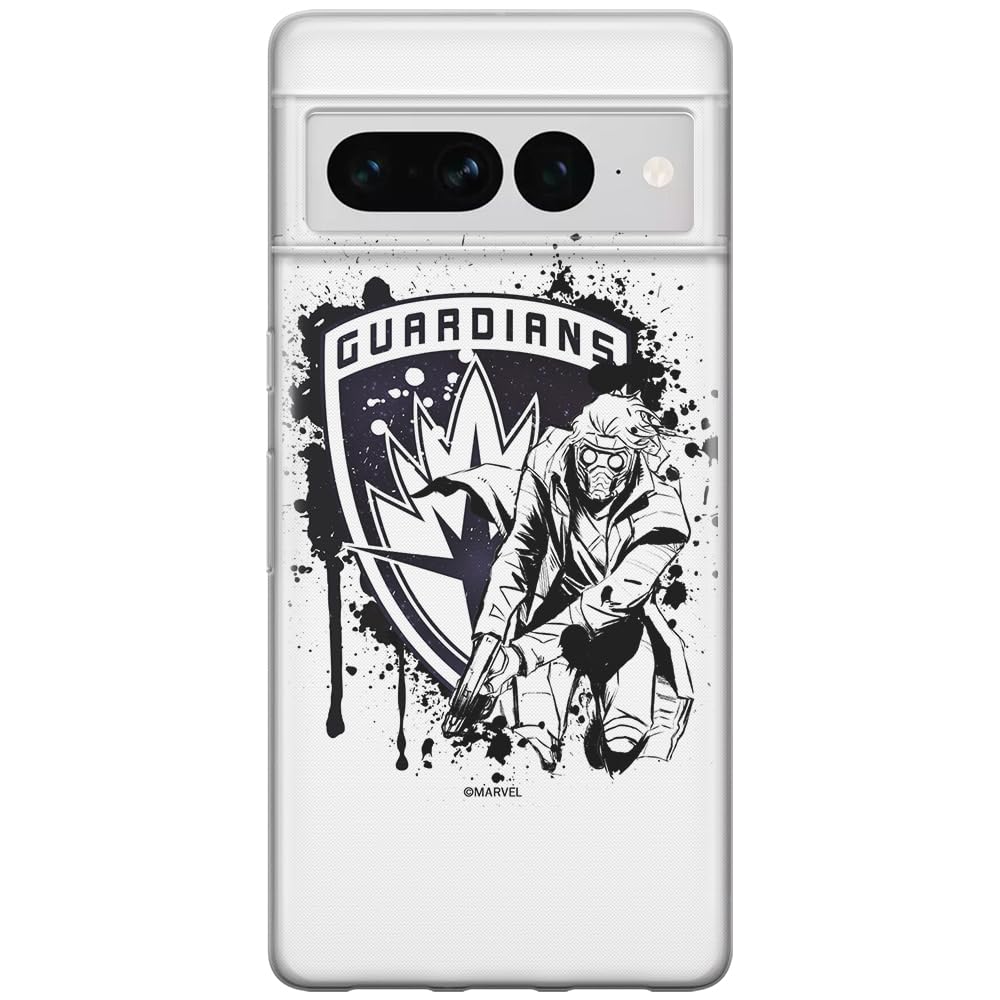 ERT GROUP mobile phone case for Google PIXEL 7 PRO original and officially Licensed Marvel pattern Star Lord 002 optimally adapted to the shape of the mobile phone, case made of TPU