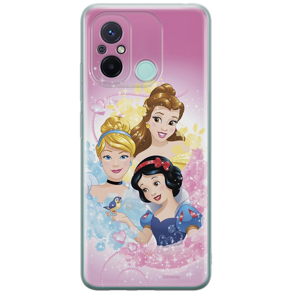 ERT GROUP mobile phone case for Xiaomi REDMI 12C/ REDMI 11A original and officially Licensed Disney pattern Princesses 005 optimally adapted to the shape of the mobile phone, case made of TPU