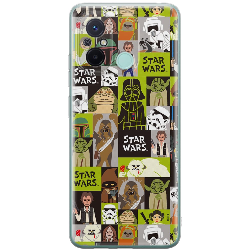 ERT GROUP mobile phone case for Xiaomi REDMI 12C/ REDMI 11A original and officially Licensed Star Wars pattern 033 optimally adapted to the shape of the mobile phone, case made of TPU
