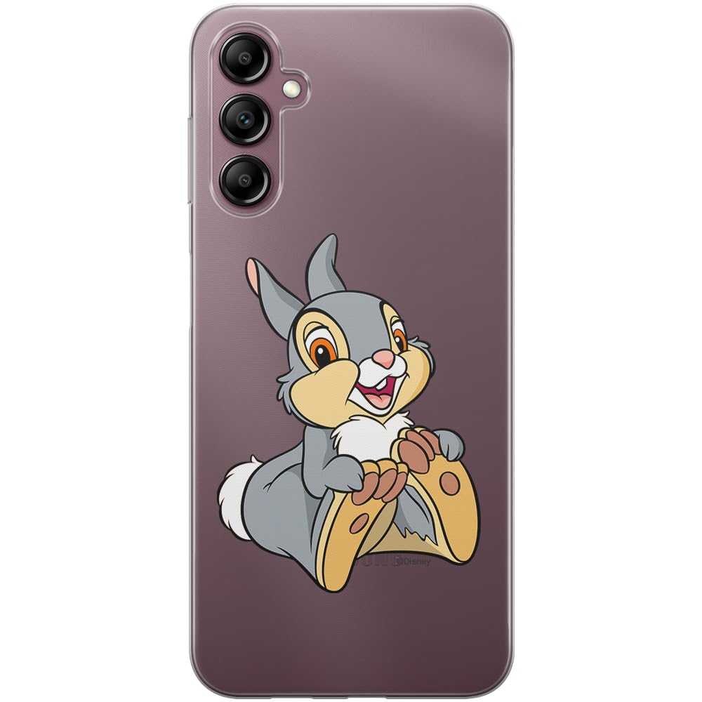 ERT GROUP mobile phone case for Samsung A14 4G/5G original and officially Licensed Disney pattern Thumper 002 optimally adapted to the shape of the mobile phone, partially transparent