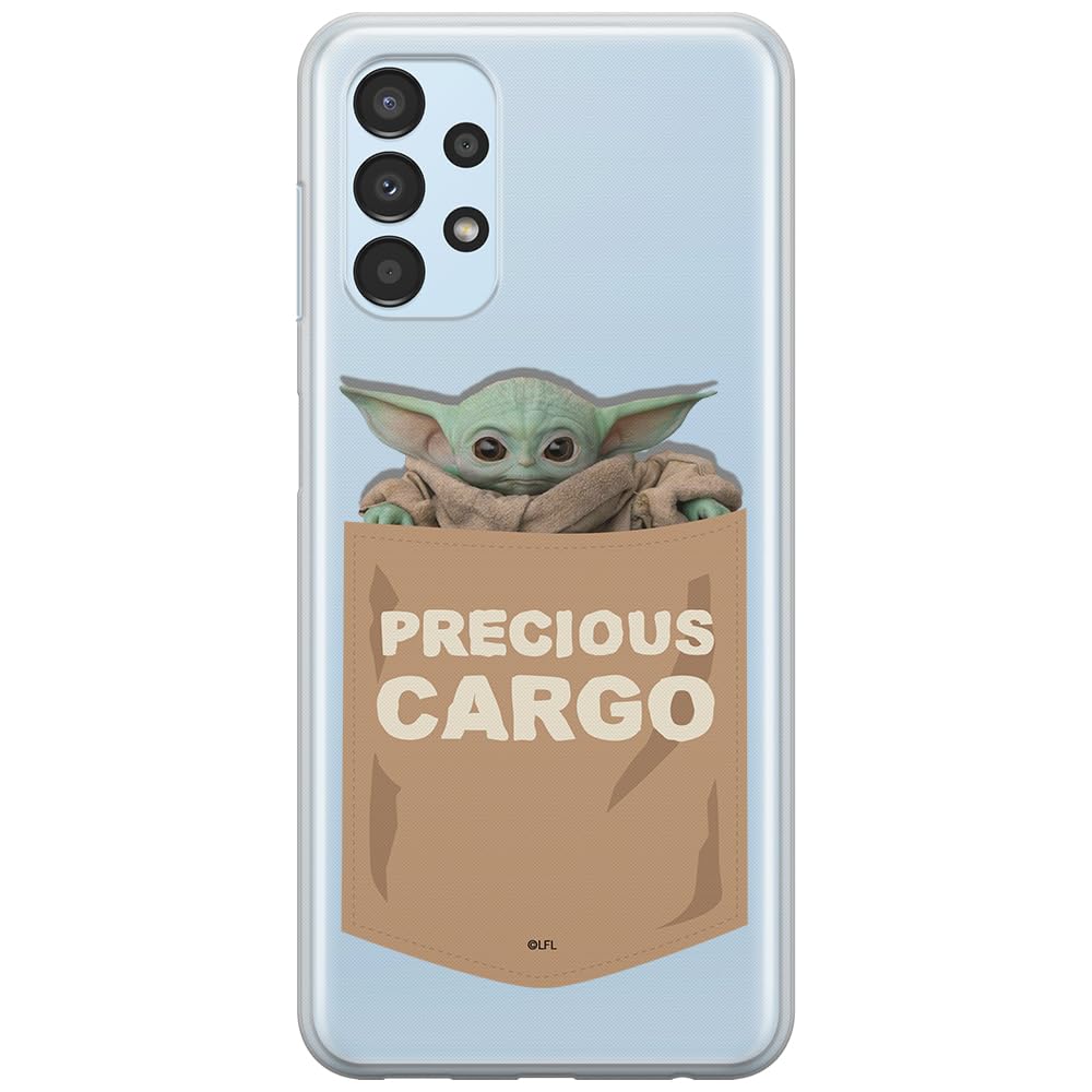 ERT GROUP mobile phone case for Samsung A13 4G original and officially Licensed Star Wars pattern Baby Yoda 030 optimally adapted to the shape of the mobile phone, partially transparent