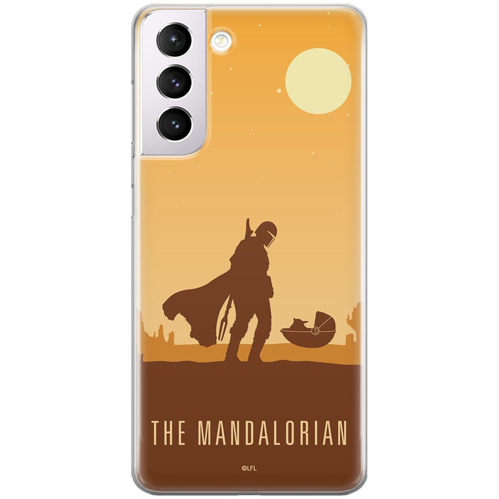 ERT GROUP mobile phone case for Samsung S21 PLUS original and officially Licensed Star Wars pattern Baby Yoda 033 optimally adapted to the shape of the mobile phone, case made of TPU