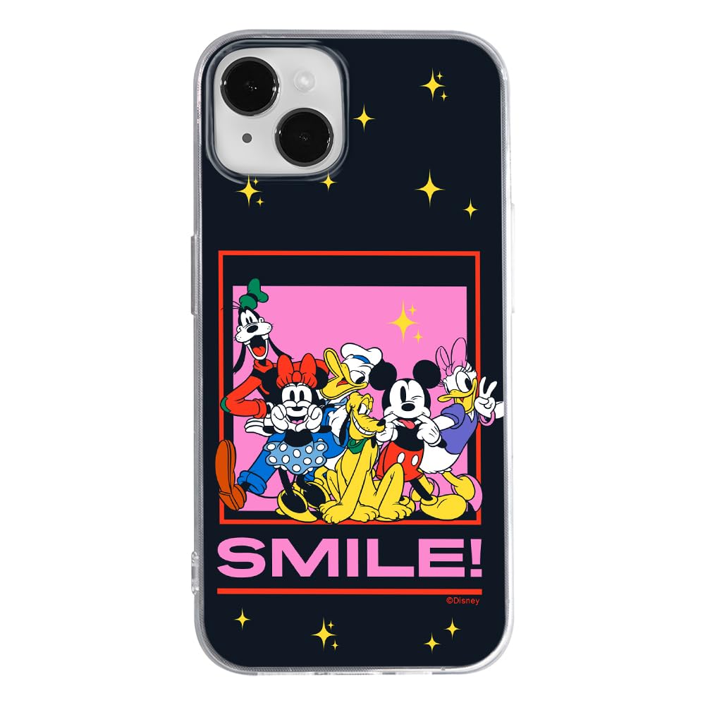 ERT GROUP mobile phone case for Iphone 14 PLUS original and officially Licensed Disney pattern Disney Friends 014 optimally adapted to the shape of the mobile phone, case made of TPU
