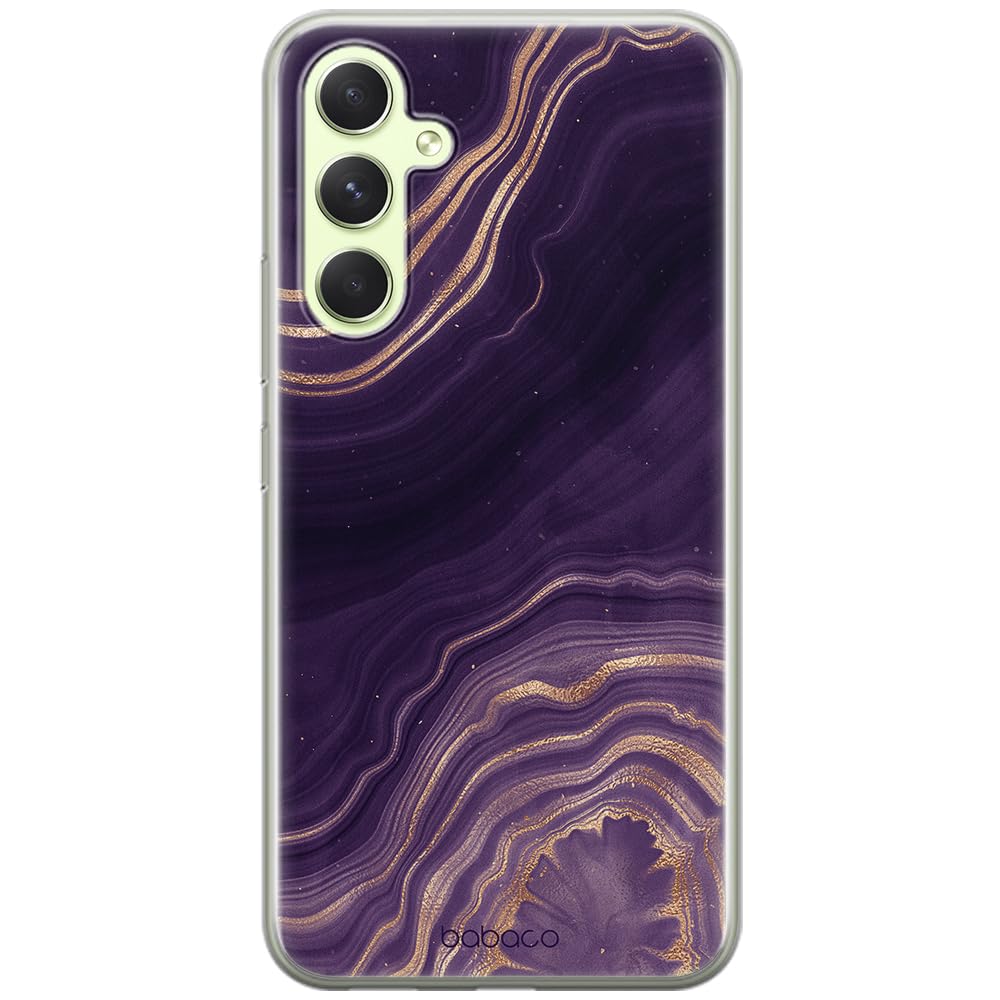 Babaco ERT GROUP mobile phone case for Samsung A54 5G original and officially Licensed pattern Marble 007 optimally adapted to the shape of the mobile phone, case made of TPU