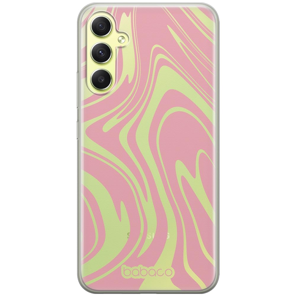 Babaco ERT GROUP mobile phone case for Samsung A34 5G original and officially Licensed pattern Doodle 001 optimally adapted to the shape of the mobile phone, case made of TPU