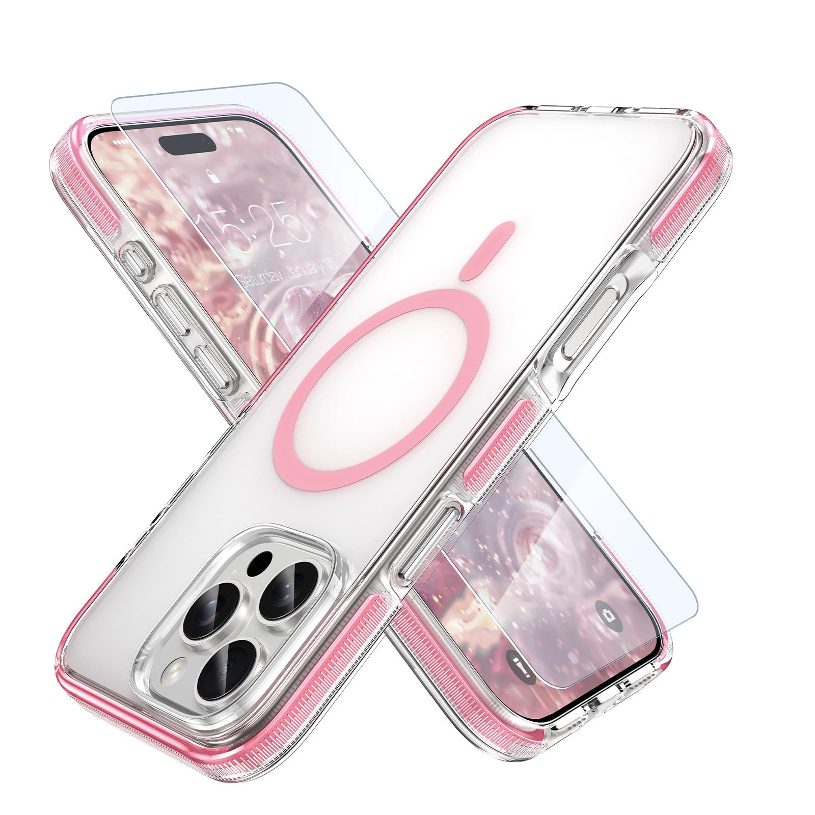 MILPROX Compatible with Phone 2024 Case Pink