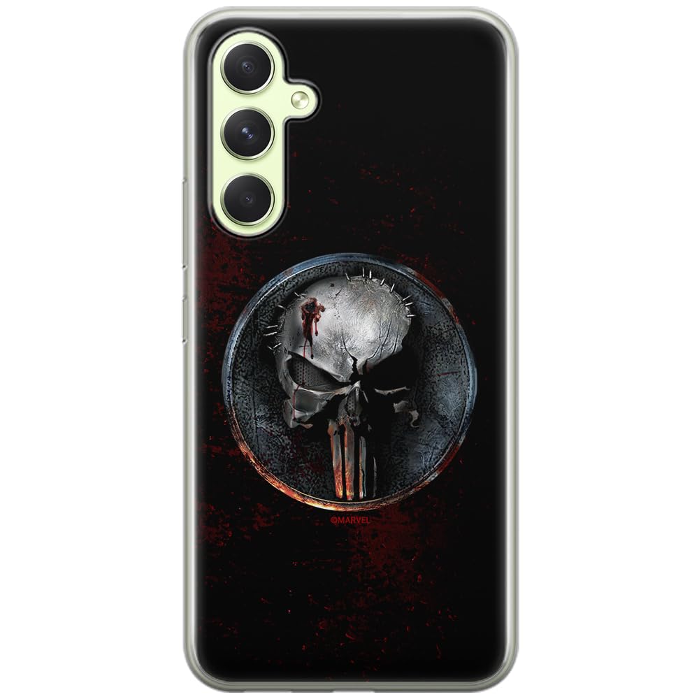 ERT GROUP mobile phone case for Samsung A54 5G original and officially Licensed Marvel pattern Punisher 004 optimally adapted to the shape of the mobile phone, case made of TPU