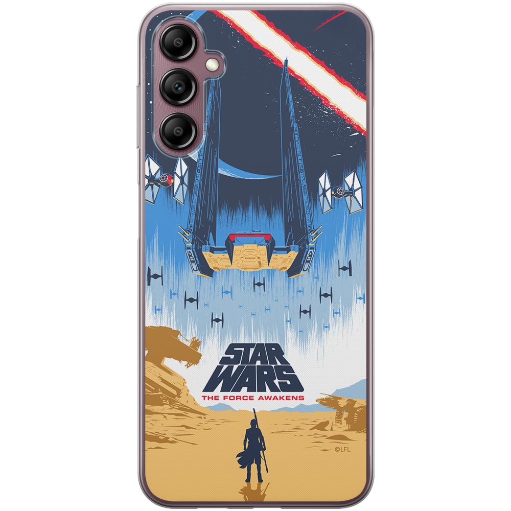 ERT GROUP mobile phone case for Samsung A14 4G/5G original and officially Licensed Star Wars pattern 034 optimally adapted to the shape of the mobile phone, case made of TPU