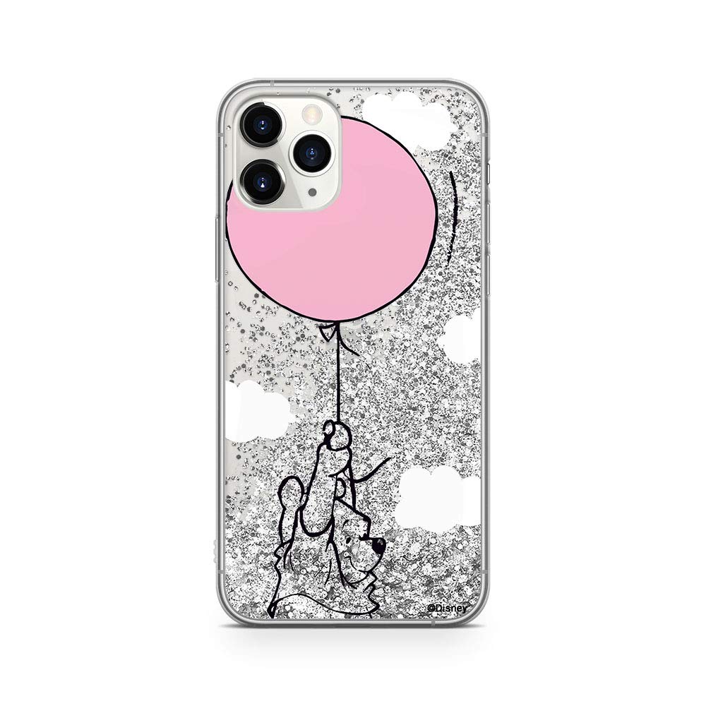ERT GROUP mobile phone case for Apple Iphone 11 PRO MAX original and officially Licensed Disney pattern Winnie the Pooh and friends 013 adapted to the mobile phone, with glitter overflow effect