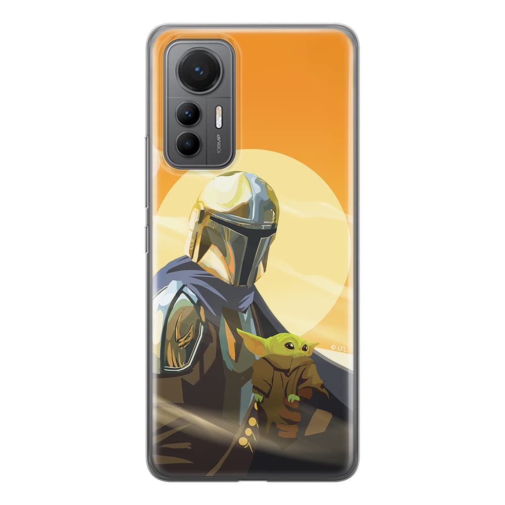 ERT GROUP mobile phone case for Xiaomi MI 12 LITE original and officially Licensed Star Wars pattern Baby Yoda 020 optimally adapted to the shape of the mobile phone, case made of TPU