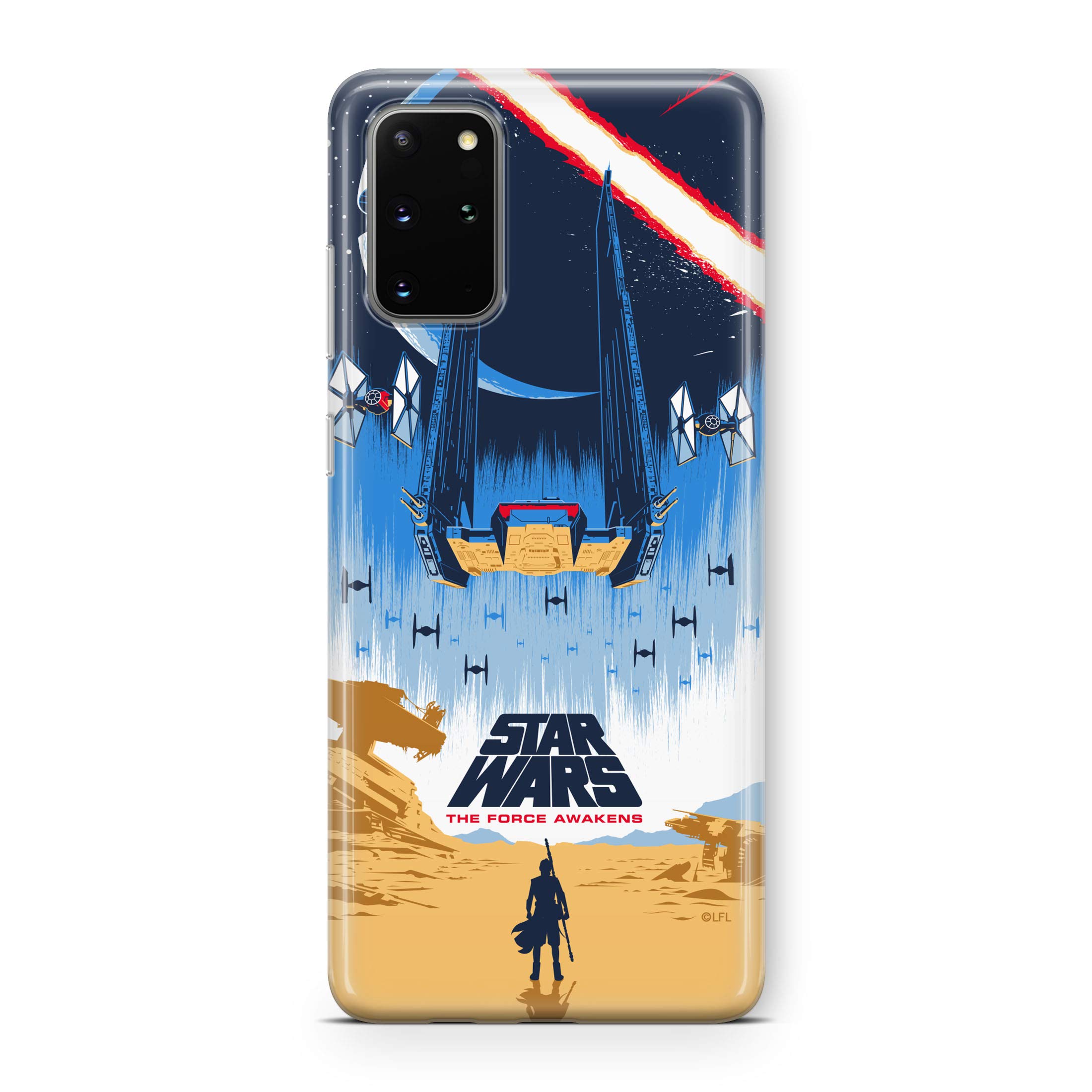 ERT GROUP mobile phone case for Samsung S20 PLUS / S11 original and officially Licensed Star Wars pattern 034 optimally adapted to the shape of the mobile phone, case made of TPU