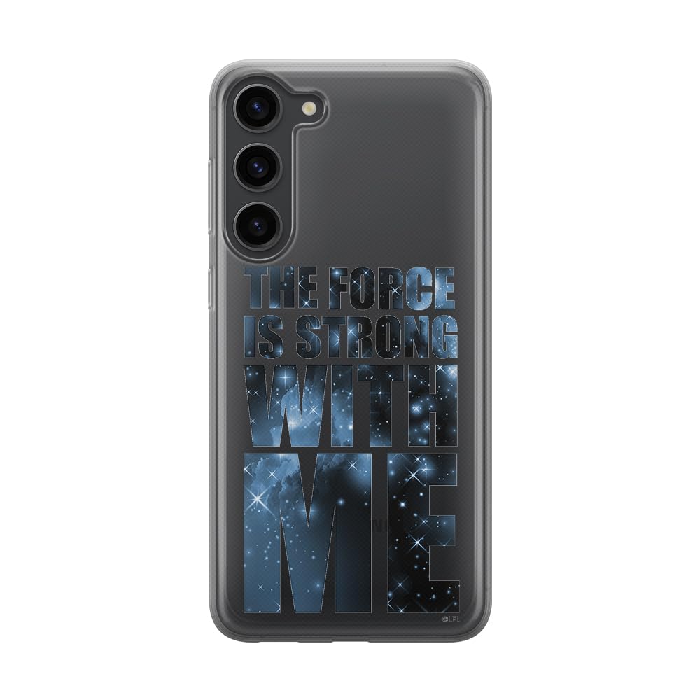ERT GROUP mobile phone case for Samsung S23 PLUS original and officially Licensed Star Wars pattern 015 optimally adapted to the shape of the mobile phone, partially transparent