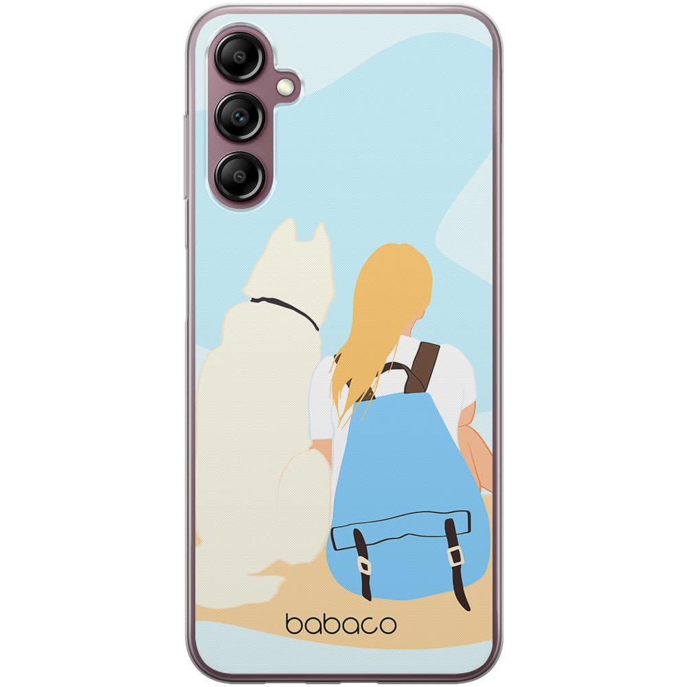 Babaco ERT GROUP mobile phone case for Samsung A14 4G/5G original and officially Licensed pattern Dogs 003 optimally adapted to the shape of the mobile phone, case made of TPU