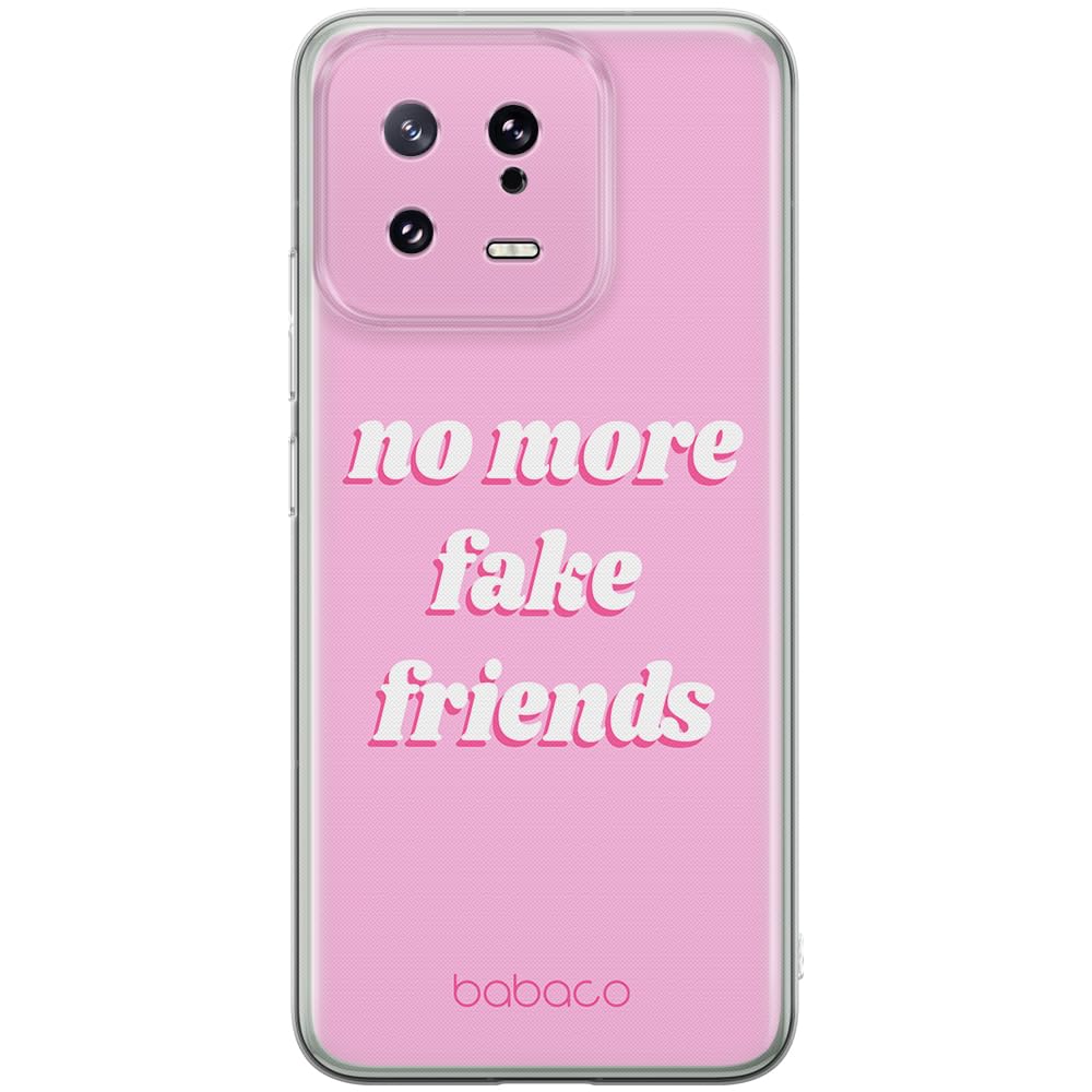 Babaco ERT GROUP mobile phone case for Xiaomi 13 original and officially Licensed pattern 90's Girl 005 optimally adapted to the shape of the mobile phone, case made of TPU