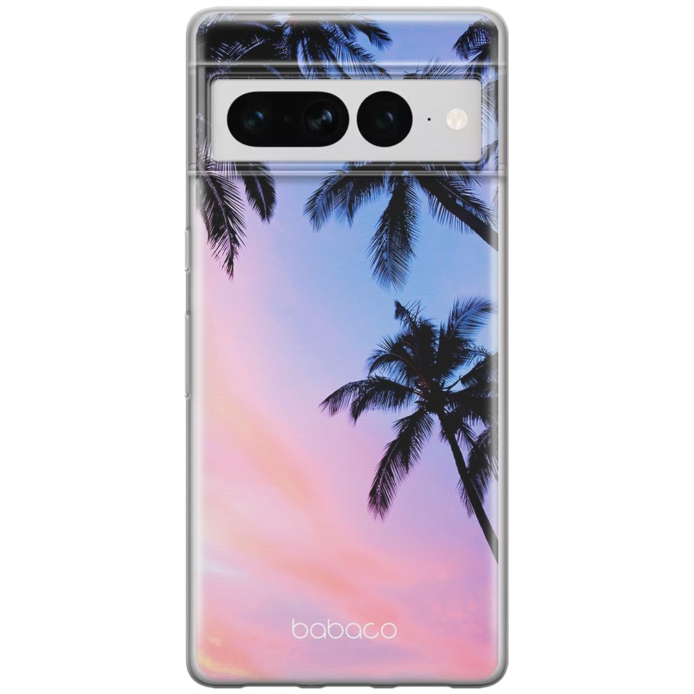 Babaco ERT GROUP mobile phone case for Google PIXEL 7 PRO original and officially Licensed pattern Nature 002 optimally adapted to the shape of the mobile phone, case made of TPU