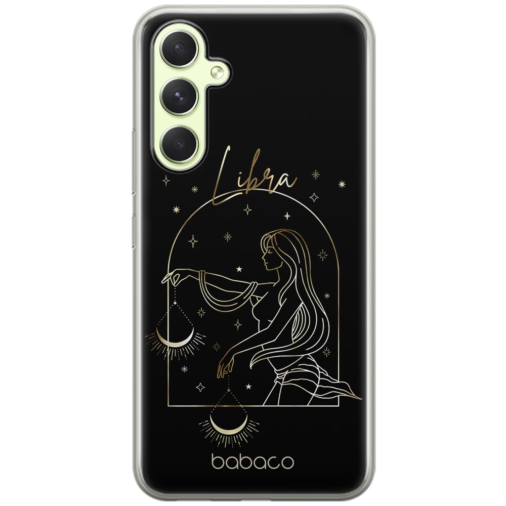 Babaco ERT GROUP mobile phone case for Samsung A54 5G original and officially Licensed pattern Zodiac Woman 007 optimally adapted to the shape of the mobile phone, case made of TPU