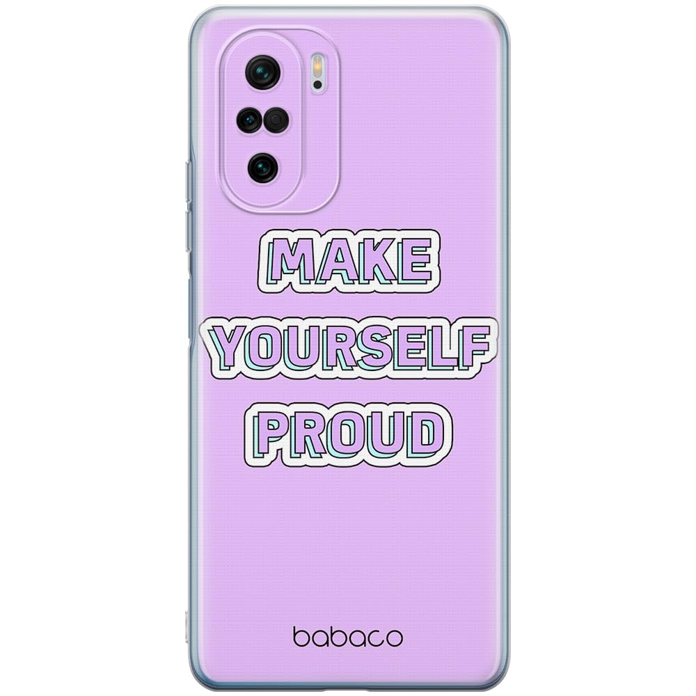 Babaco ERT GROUP mobile phone case for Xiaomi MI 11i/ REDMI K40/K40 PRO/POCO F3/ F3 PRO original and officially Licensed pattern 90's Girl 010, case made of TPU