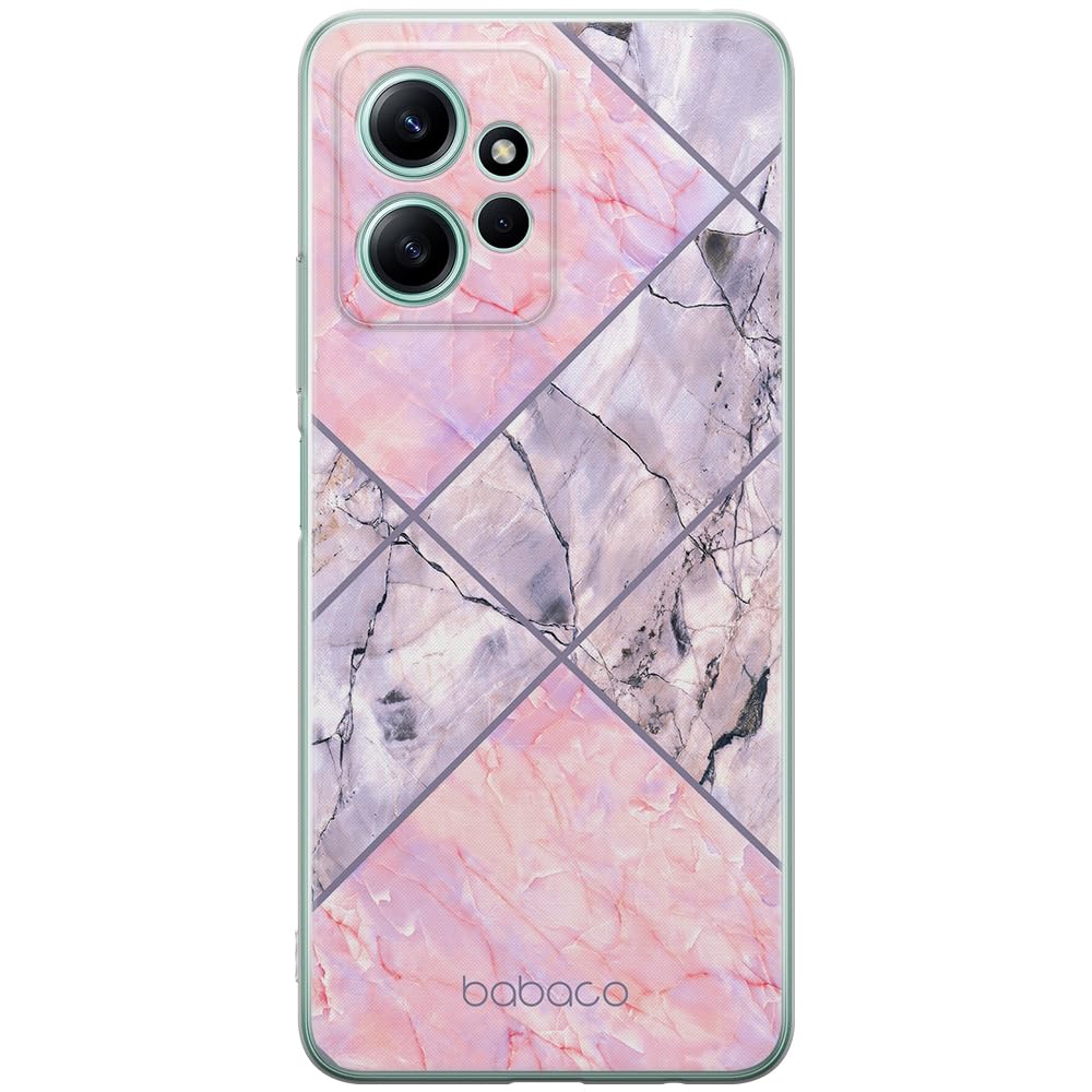Babaco ERT GROUP mobile phone case for Xiaomi REDMI NOTE 12 4G original and officially Licensed pattern Abstract 036 optimally adapted to the shape of the mobile phone, case made of TPU