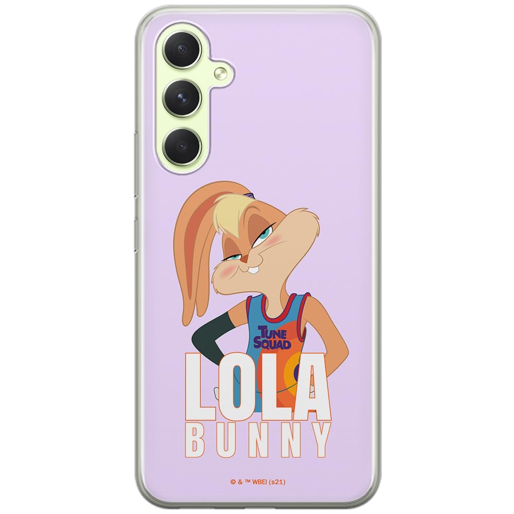 ERT GROUP mobile phone case for Samsung A54 5G original and officially Licensed Looney Tunes pattern Space Jam 021 optimally adapted to the shape of the mobile phone, case made of TPU