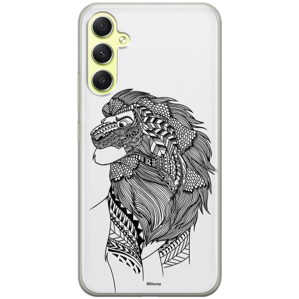 ERT GROUP mobile phone case for Samsung A34 5G original and officially Licensed Disney pattern Simba & Friends 006 optimally adapted to the shape of the mobile phone, case made of TPU