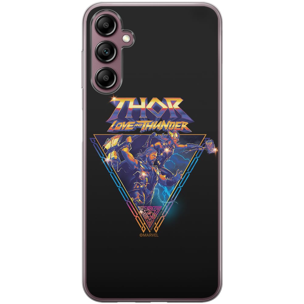 ERT GROUP mobile phone case for Samsung A14 4G/5G original and officially Licensed Marvel pattern Thor 003 optimally adapted to the shape of the mobile phone, case made of TPU