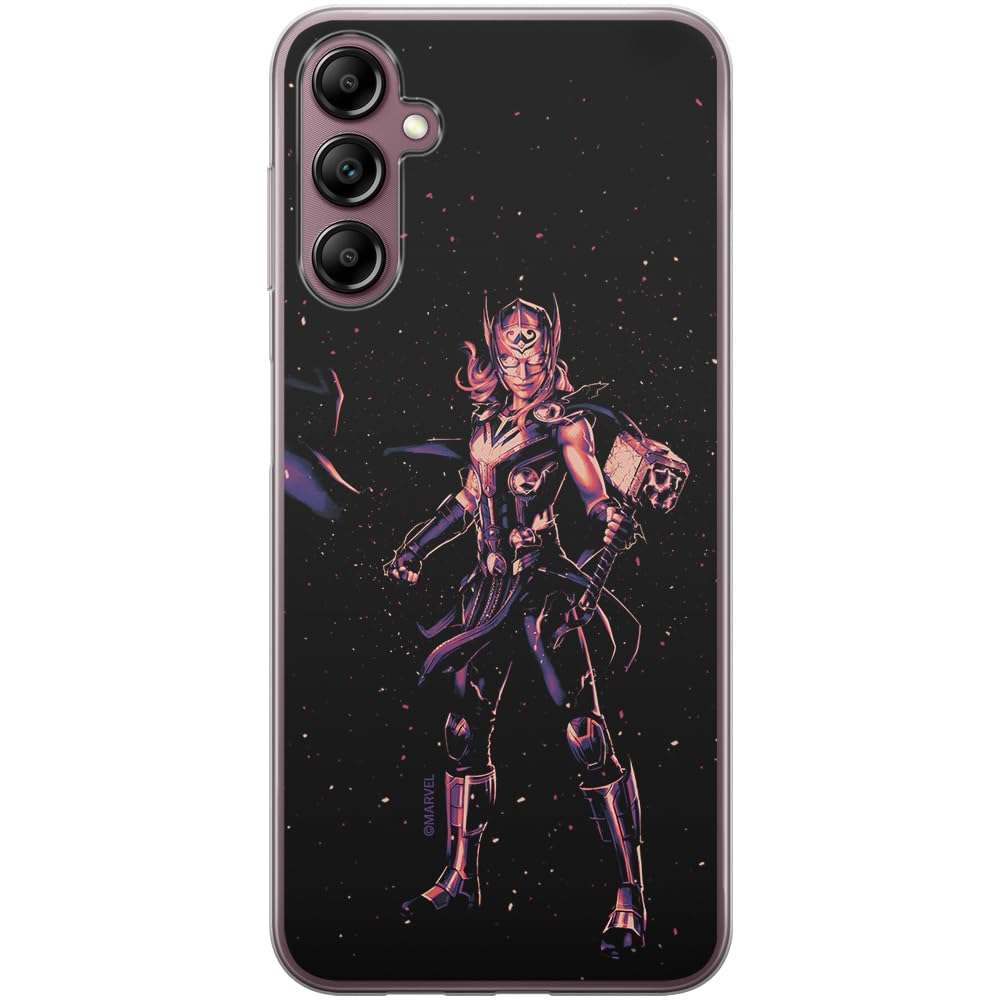 ERT GROUP mobile phone case for Samsung A14 4G/5G original and officially Licensed Marvel pattern Thor 008 optimally adapted to the shape of the mobile phone, case made of TPU