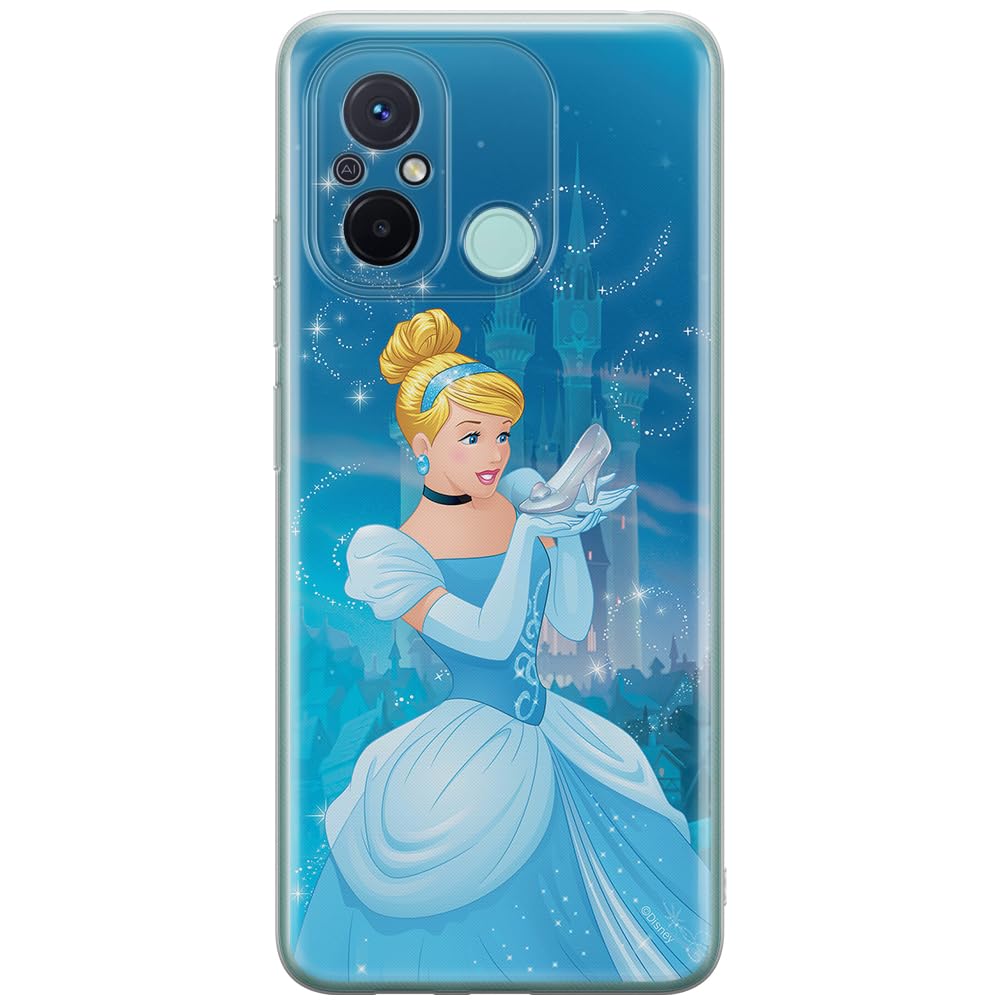 ERT GROUP mobile phone case for Xiaomi REDMI 12C/ REDMI 11A original and officially Licensed Disney pattern Cindrella 001 optimally adapted to the shape of the mobile phone, case made of TPU