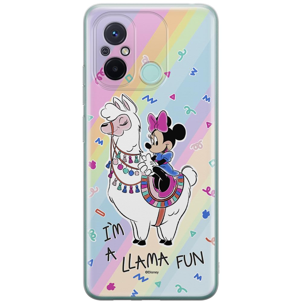ERT GROUP mobile phone case for Xiaomi REDMI 12C/ REDMI 11A original and officially Licensed Disney pattern Minnie 049 optimally adapted to the shape of the mobile phone, case made of TPU