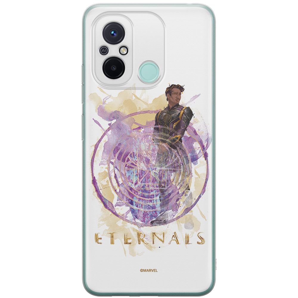 ERT GROUP mobile phone case for Xiaomi REDMI 12C/ REDMI 11A original and officially Licensed Marvel pattern Eternals 012 optimally adapted to the shape of the mobile phone, case made of TPU