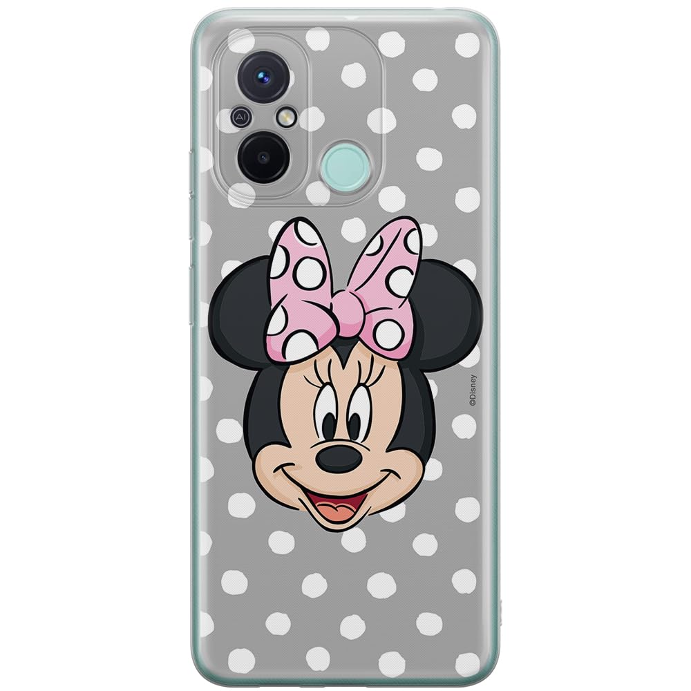 ERT GROUP mobile phone case for Xiaomi REDMI 12C/ REDMI 11A original and officially Licensed Disney pattern Minnie 057 optimally adapted to the shape of the mobile phone, case made of TPU