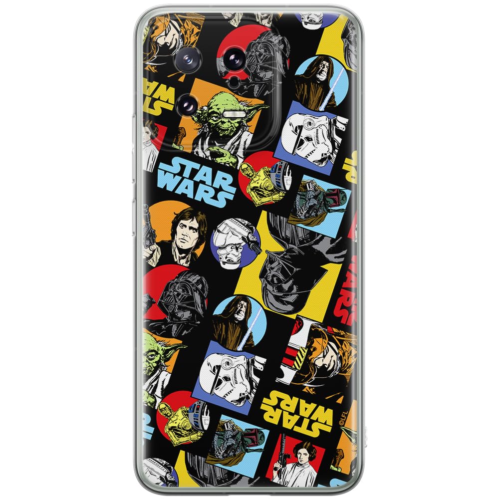 ERT GROUP mobile phone case for Xiaomi 13 original and officially Licensed Star Wars pattern 018 optimally adapted to the shape of the mobile phone, case made of TPU
