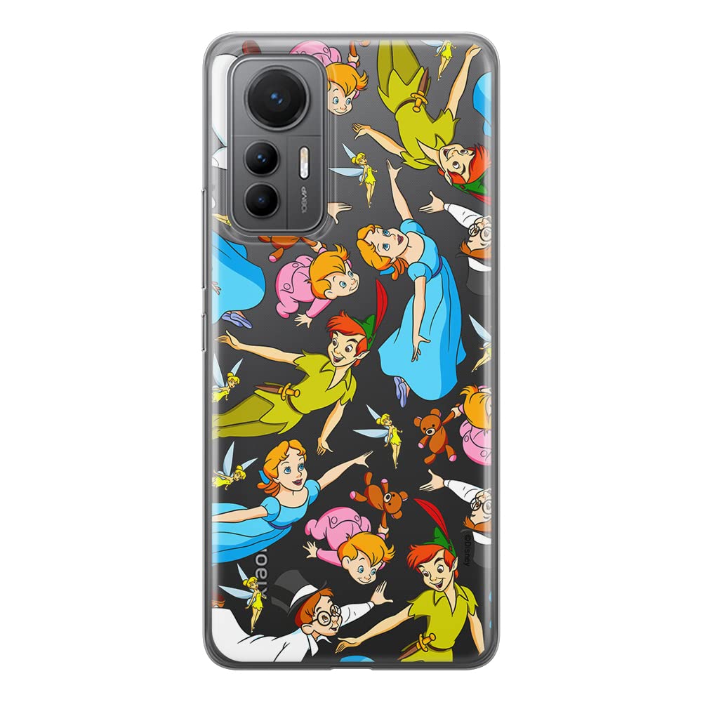 ERT GROUP mobile phone case for Xiaomi MI 12 LITE original and officially Licensed Disney pattern Peter Pan 002 optimally adapted to the shape of the mobile phone, partially transparent