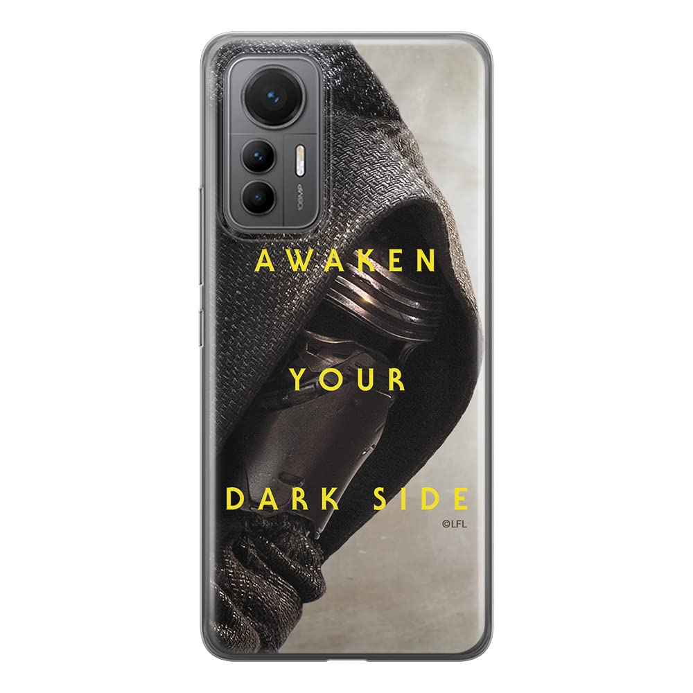 ERT GROUP mobile phone case for Xiaomi MI 12 LITE original and officially Licensed Star Wars pattern Kylo Ren 003 optimally adapted to the shape of the mobile phone, case made of TPU