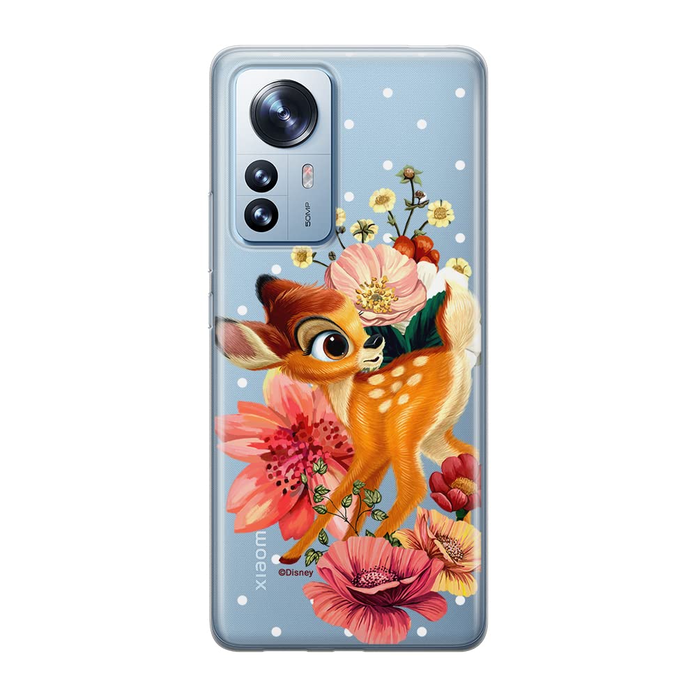 ERT GROUP mobile phone case for Xiaomi MI 12 PRO original and officially Licensed Disney pattern Bambi 014 optimally adapted to the shape of the mobile phone, partially transparent
