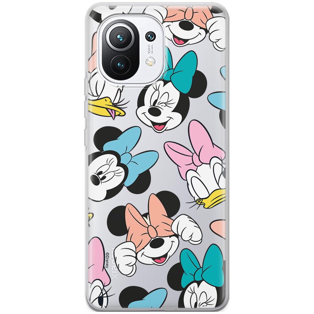 ERT GROUP mobile phone case for Xiaomi 11 original and officially Licensed Disney pattern Disney Friends 018 optimally adapted to the shape of the mobile phone, partially transparent