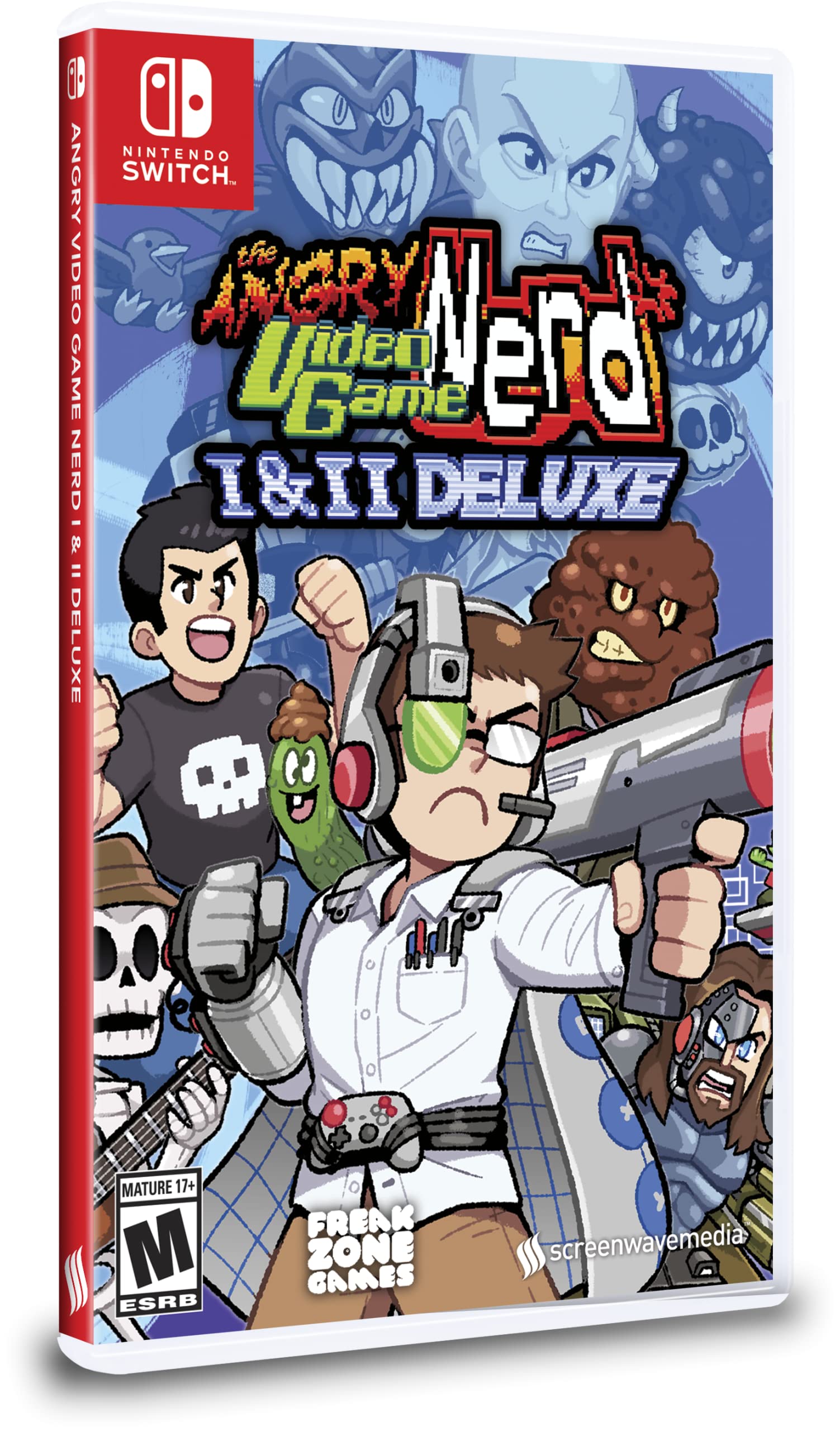 Angry Video Game Nerd 1 + 2 Deluxe (Limited Run) - Nintendo Switch