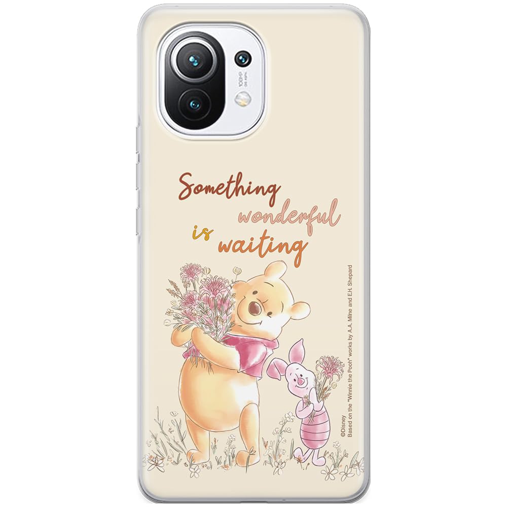 ERT GROUP mobile phone case for Xiaomi 11 original and officially Licensed Disney pattern Winnie the Pooh & Friends 041 optimally adapted to the shape of the mobile phone, case made of TPU
