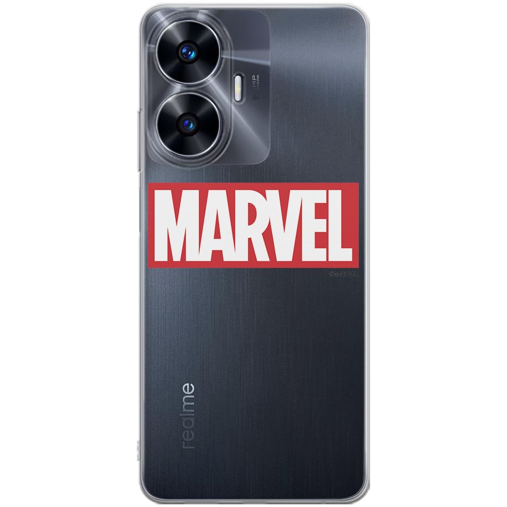 ERT GROUP mobile phone case for Realme C55 original and officially Licensed Marvel pattern 006 optimally adapted to the shape of the mobile phone, partially transparent