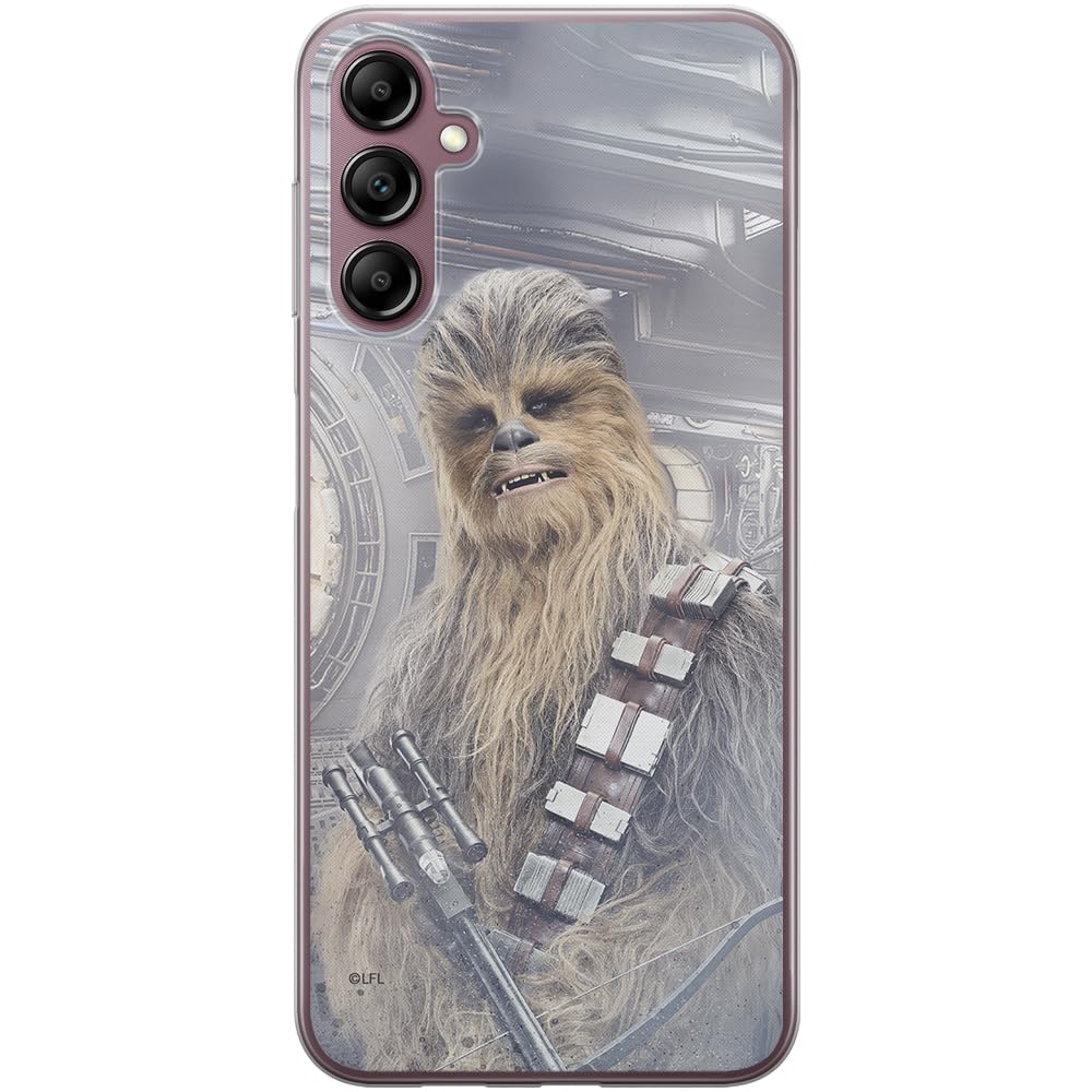 ERT GROUP mobile phone case for Samsung A14 4G/5G original and officially Licensed Star Wars pattern Chewbacca 002 optimally adapted to the shape of the mobile phone, case made of TPU