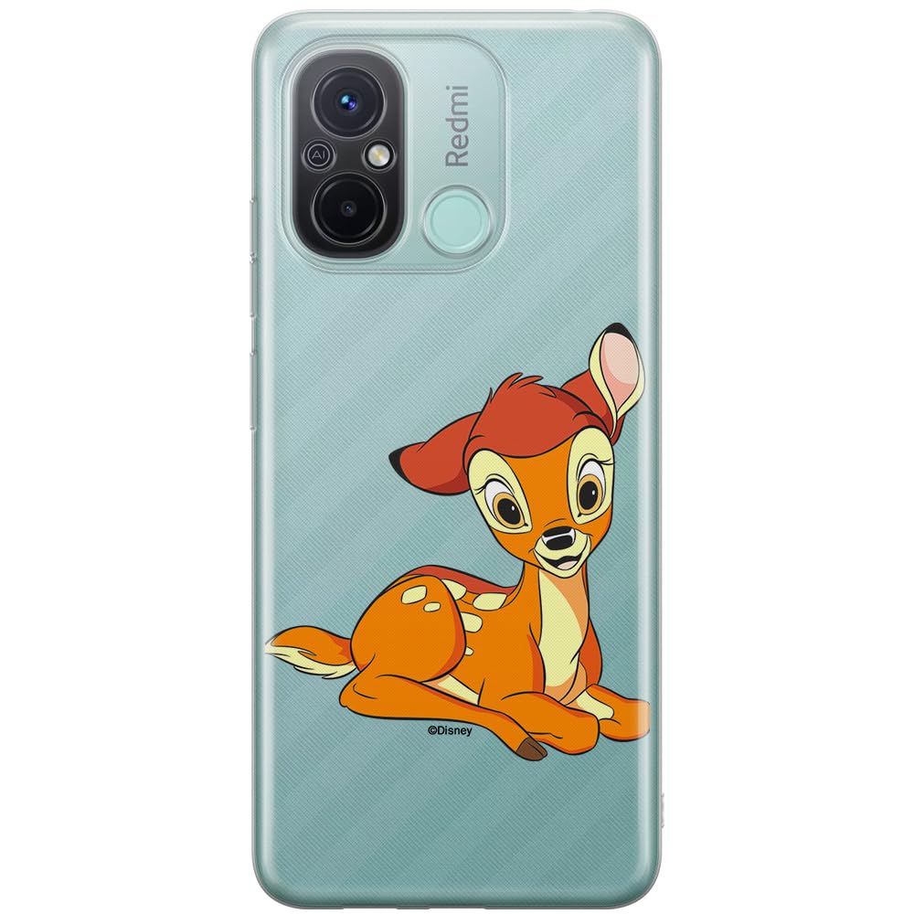 ERT GROUP mobile phone case for Xiaomi REDMI 12C/ REDMI 11A original and officially Licensed Disney pattern Bambi 016 optimally adapted to the shape of the mobile phone, partially transparent