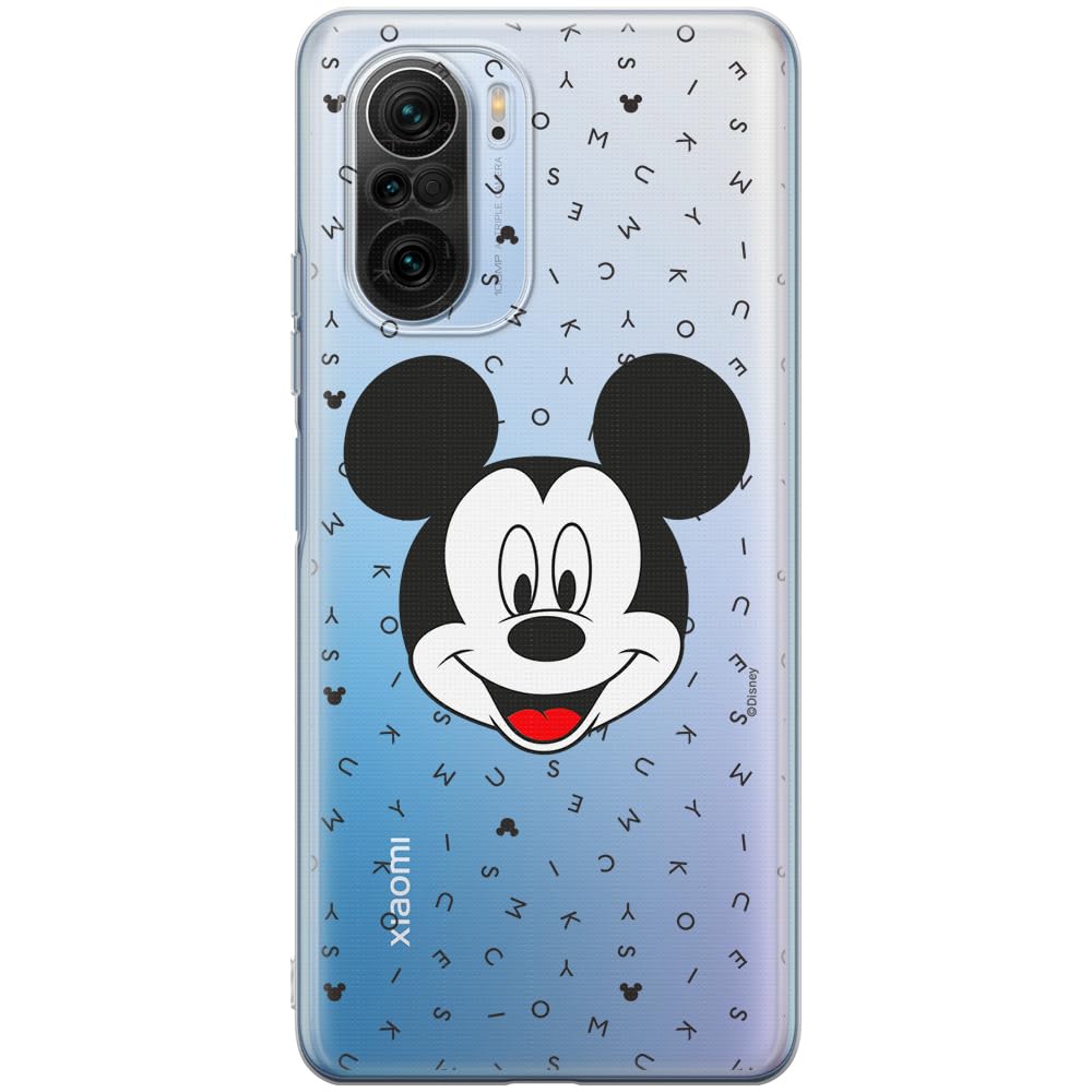 ERT GROUP mobile phone case for Xiaomi MI 11i/ REDMI K40/K40 PRO/POCO F3/ F3 PRO original and officially Licensed Disney pattern Mickey 020, partially transparent