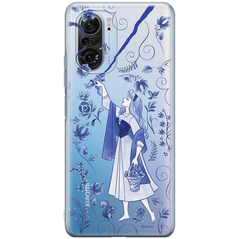 ERT GROUP mobile phone case for Xiaomi MI 11i/ REDMI K40/K40 PRO/POCO F3/ F3 PRO original and officially Licensed Disney pattern Aurora 003, partially transparent