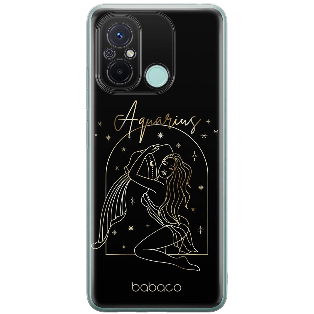 Babaco ERT GROUP mobile phone case for Xiaomi REDMI 12C/ REDMI 11A original and officially Licensed pattern Zodiac Woman 011 optimally adapted to the shape of the mobile phone, case made of TPU