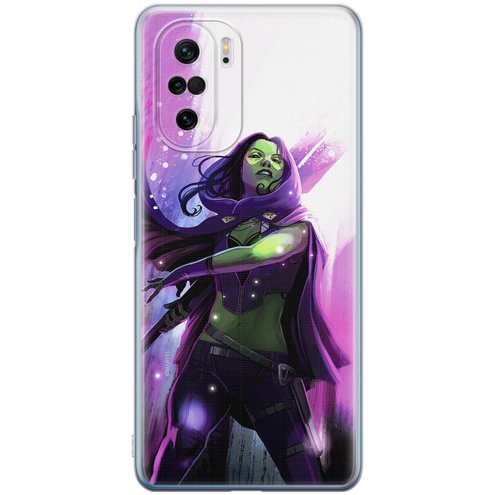 ERT GROUP mobile phone case for Xiaomi MI 11i/ REDMI K40/K40 PRO/POCO F3/ F3 PRO original and officially Licensed Marvel pattern Gamora 001 adapted to the shape of the mobile phone, case made of TPU