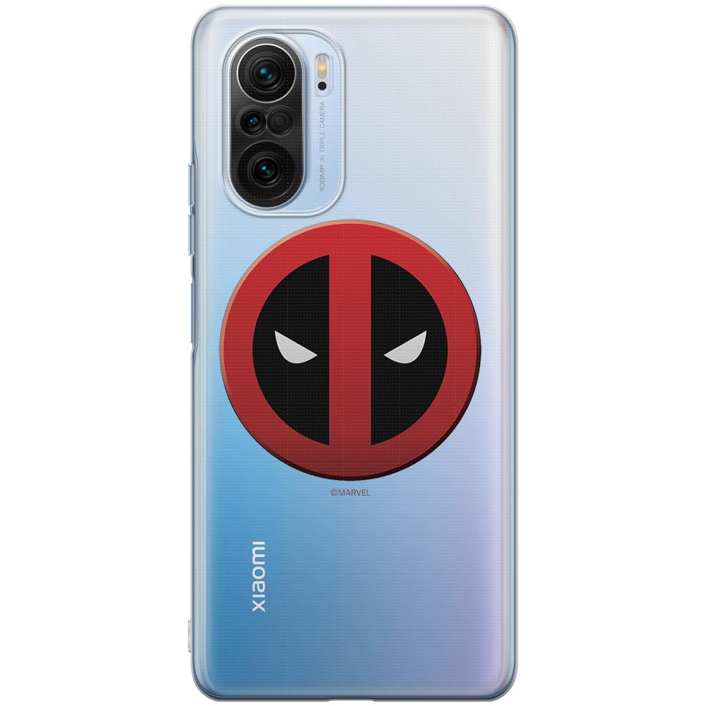 ERT GROUP mobile phone case for Xiaomi MI 11i/ REDMI K40/K40 PRO/POCO F3/ F3 PRO original and officially Licensed Marvel pattern Deadpool 003, partially transparent