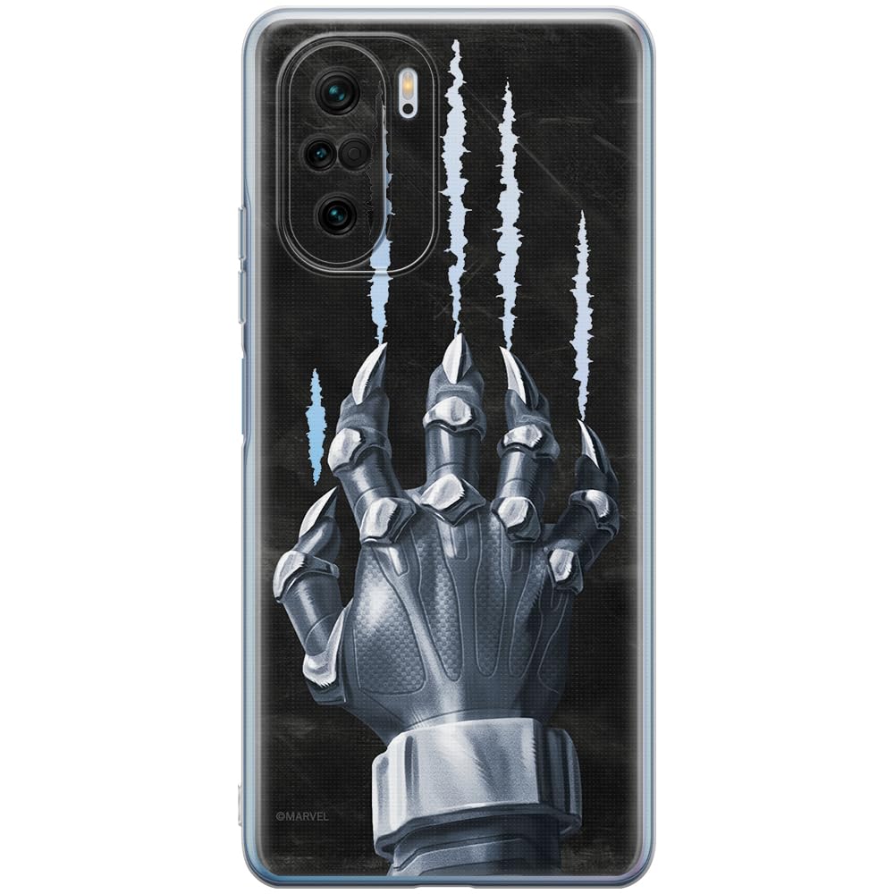 ERT GROUP mobile phone case for Xiaomi MI 11i/ REDMI K40/K40 PRO/POCO F3/ F3 PRO original and officially Licensed Marvel pattern Black Panther 014, case made of TPU