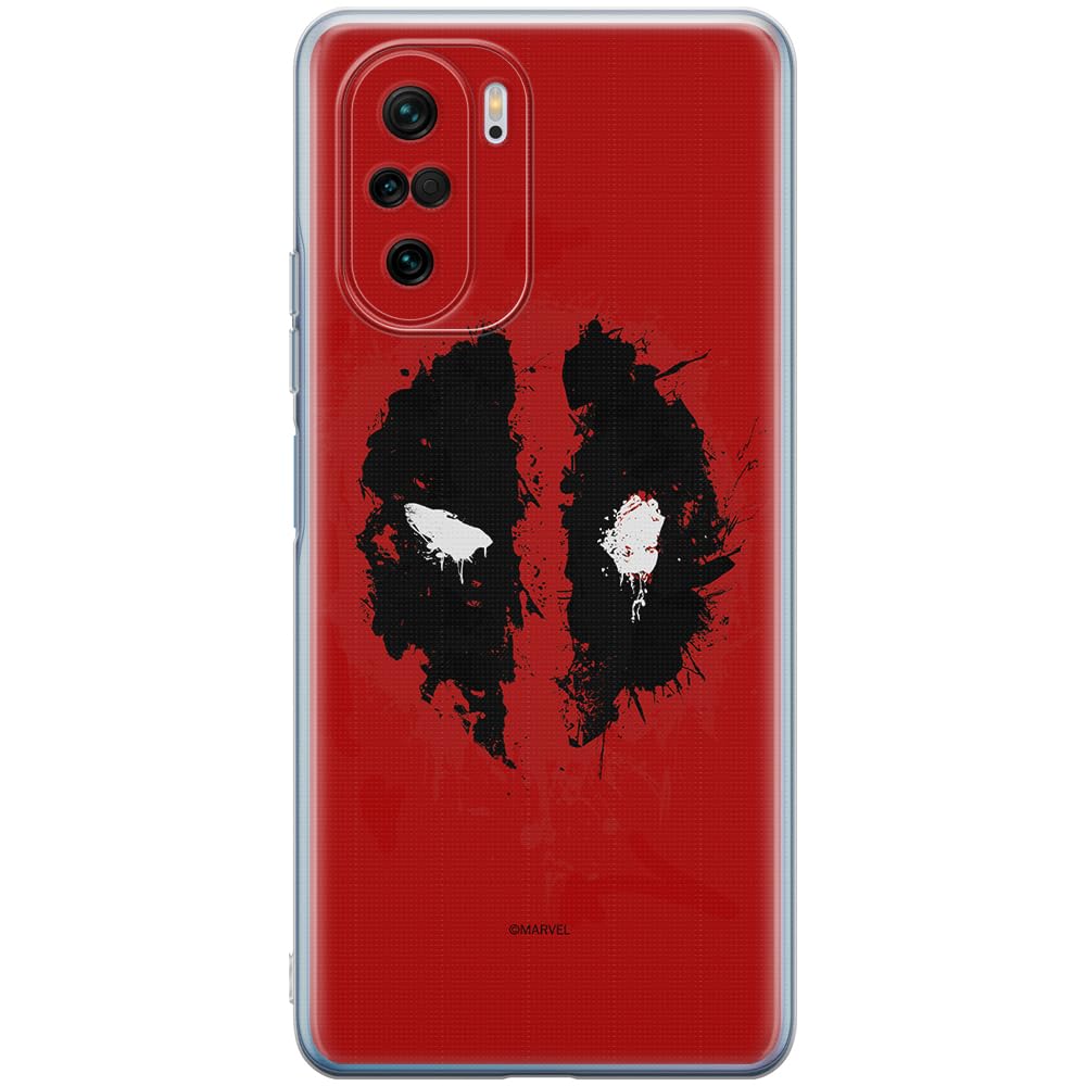 ERT GROUP mobile phone case for Xiaomi MI 11i/ REDMI K40/K40 PRO/POCO F3/ F3 PRO original and officially Licensed Marvel pattern Deadpool 012 adapted to the shape of the mobile phone, case made of TPU