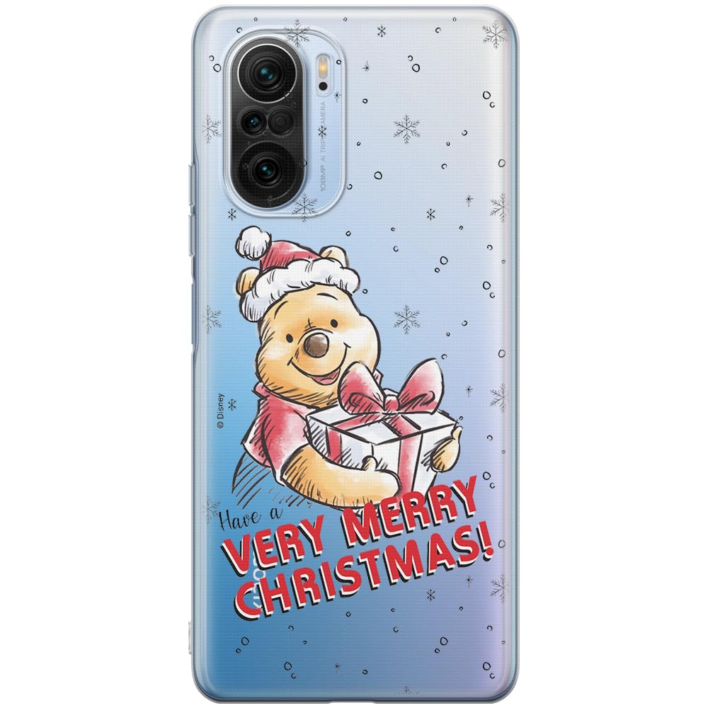 ERT GROUP mobile phone case for Xiaomi MI 11i/ REDMI K40/K40 PRO/POCO F3/ F3 PRO original and officially Licensed Disney pattern Winnie the Pooh & Friends 024, partially transparent